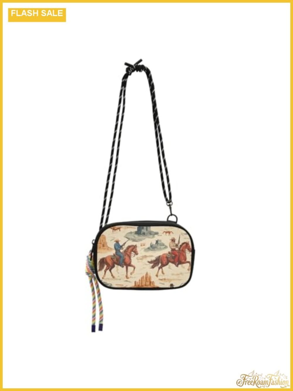 Selerdon Crossbody Bag Polyester Small Sling Purses for Women Men